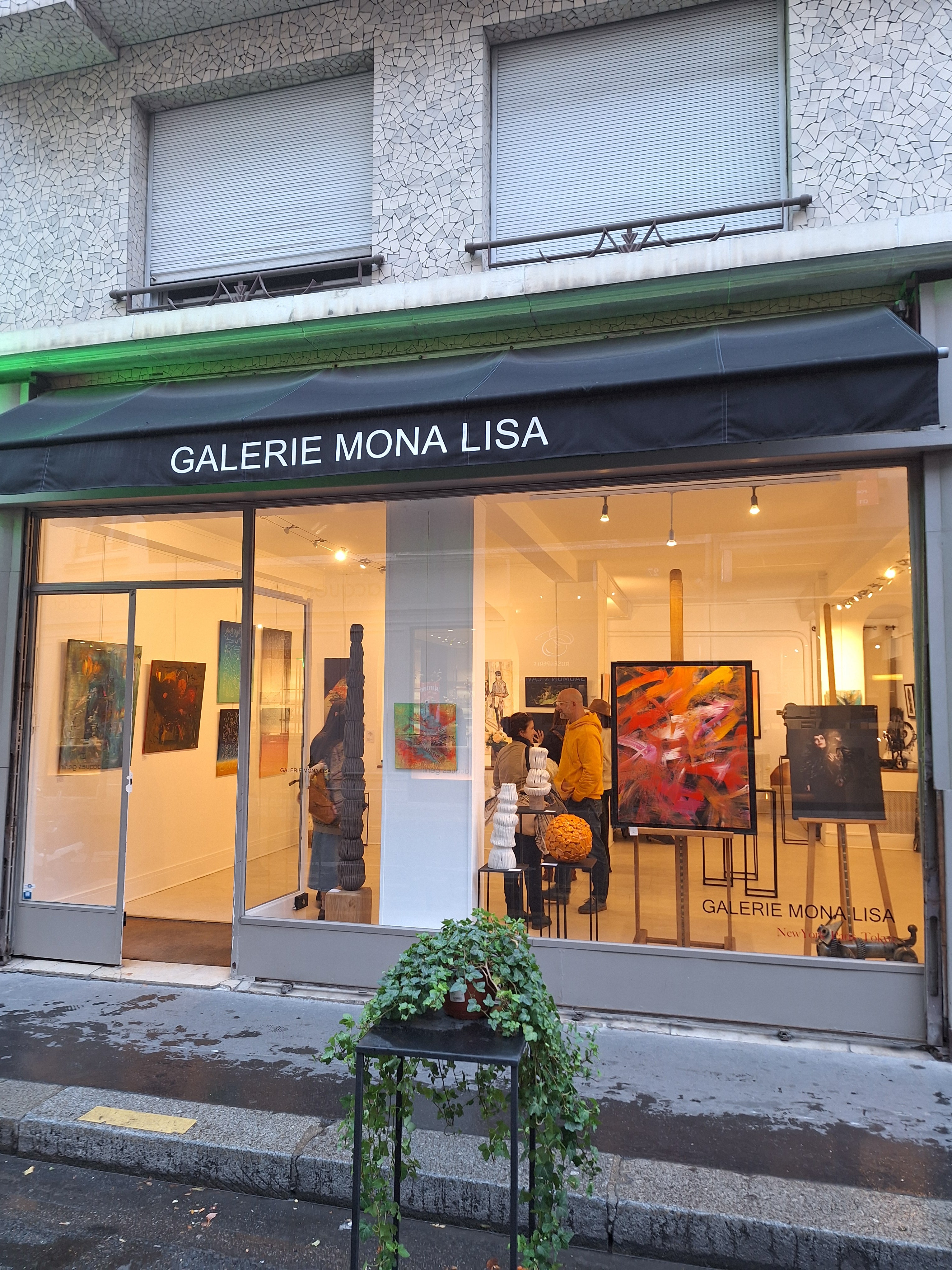 Actualités : Laure-Anne Sarron expose ses oeuvres d'art contemporain à Galerie Mona Lisa, Paris 