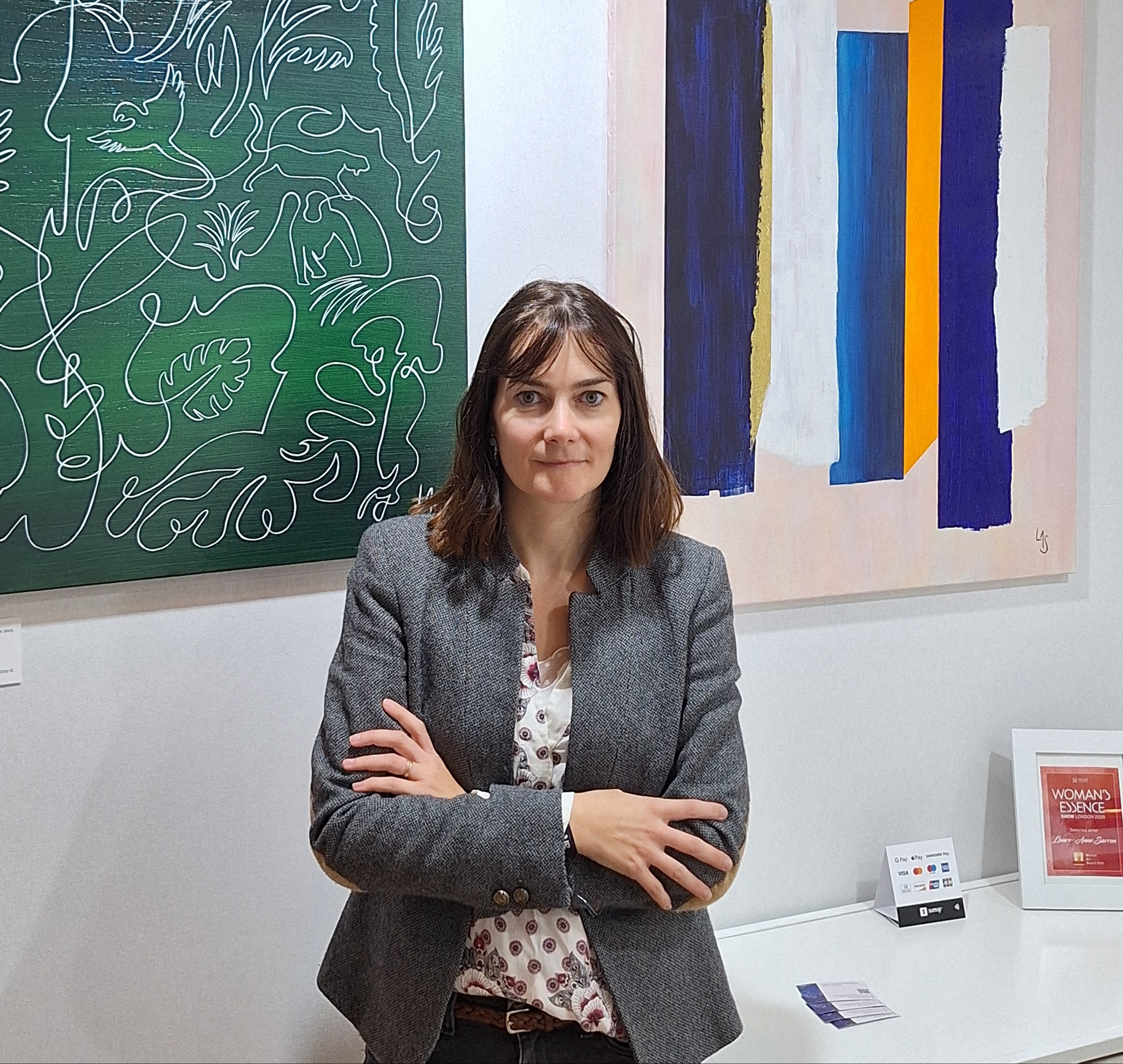 Actualités de Laure-Anne Sarron exposition au salon d'art contemporain de Paris