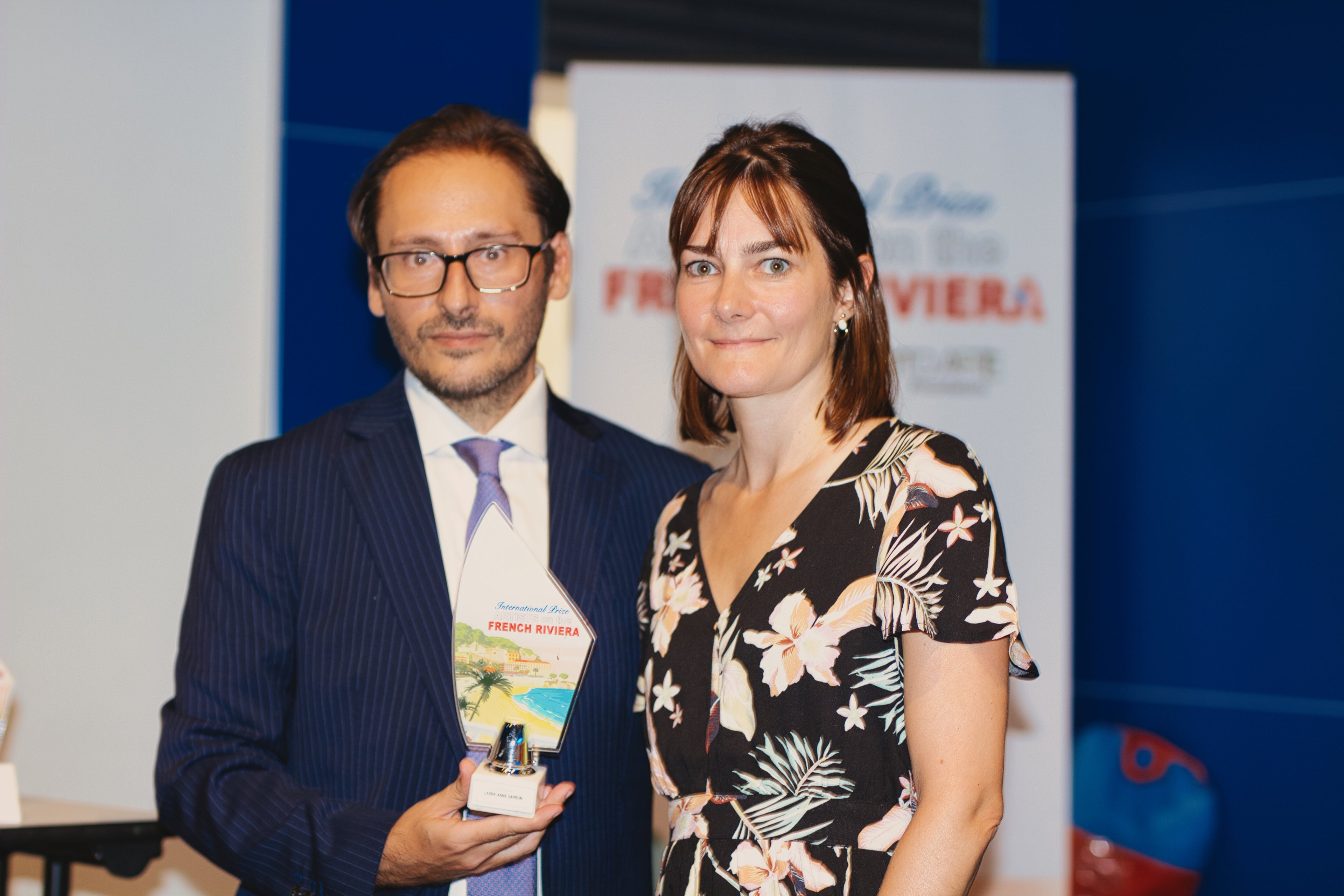 Actualités de Laure-Anne Sarron remise du prix Artists on the French Riviera Fondation Effetto Arte