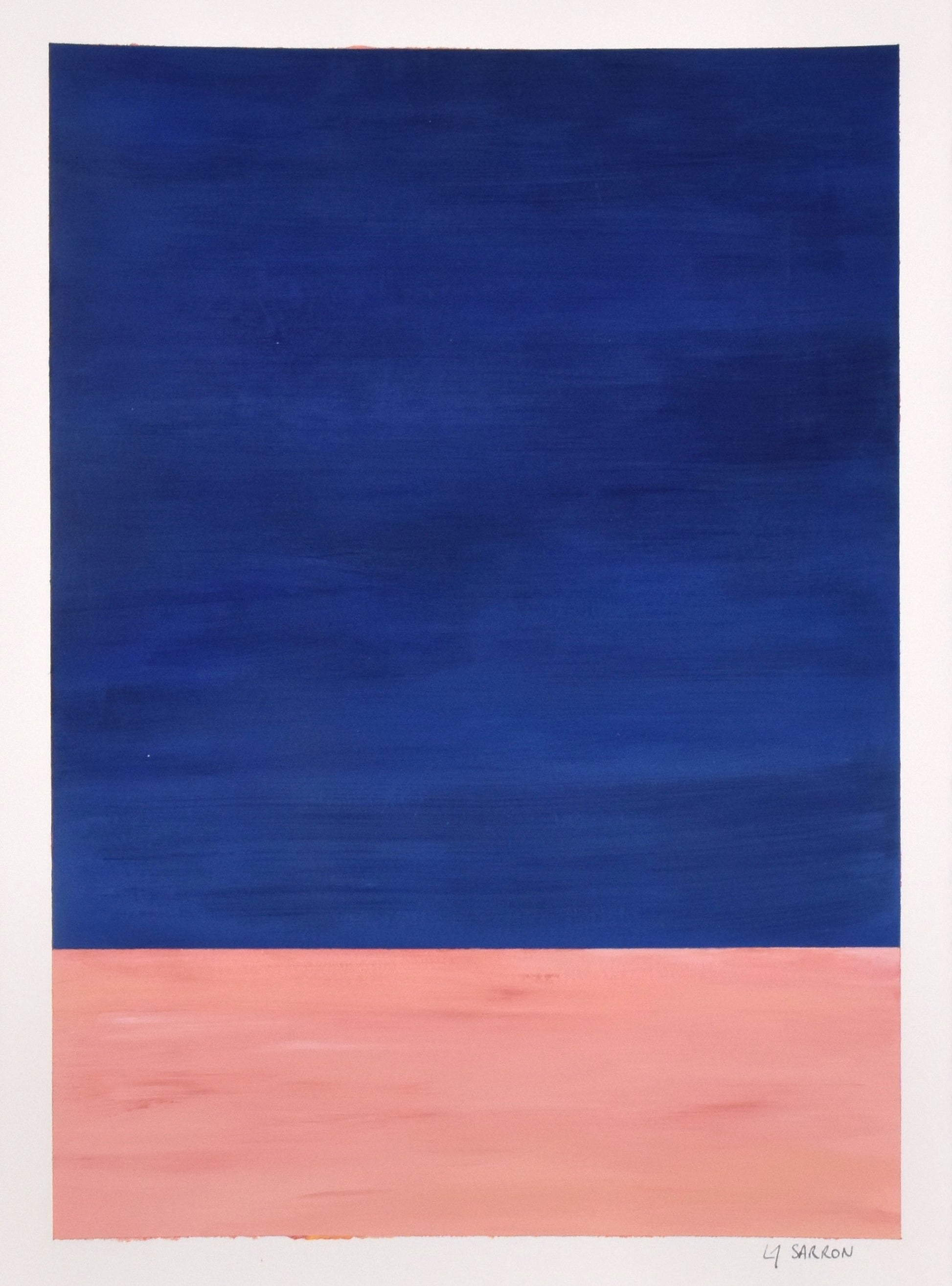 Une oeuvre d'art originale et abstraite de Laure-Anne Sarron, inspirée du Cap Ferret
