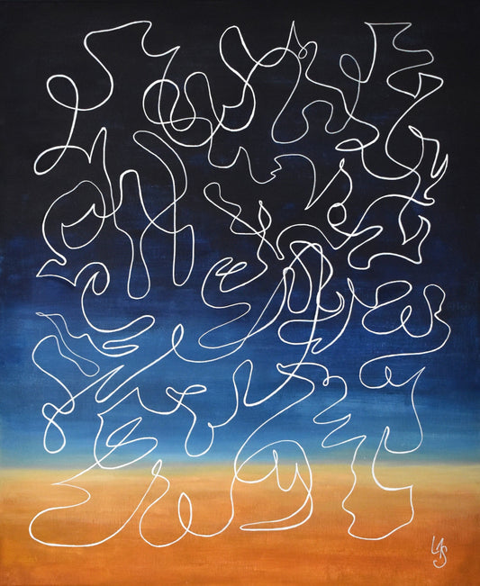 Echo 1 œuvre contemporaine de Laure-Anne Sarron