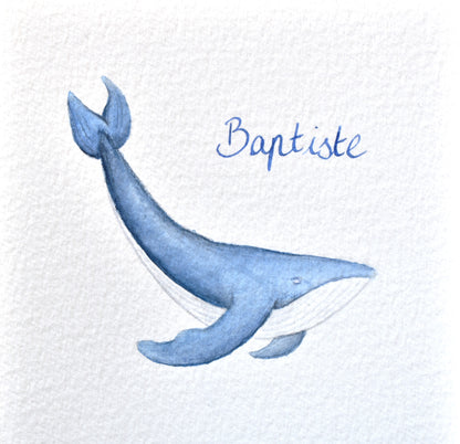 MINI ANIMAUX - Baleine