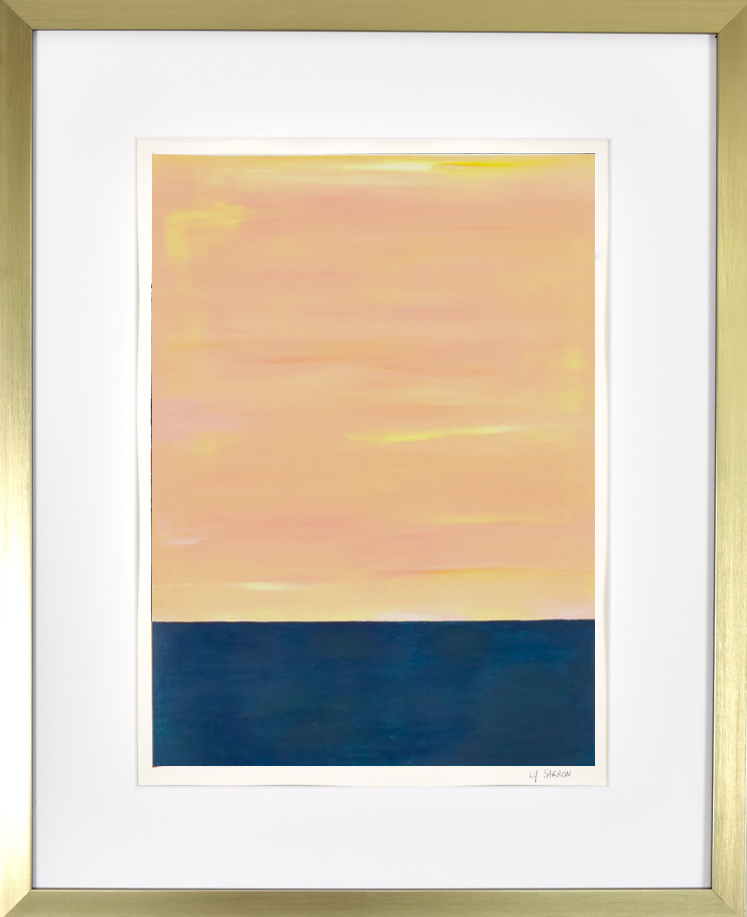 Venise œuvre contemporaine abstraite de Laure-Anne Sarron

