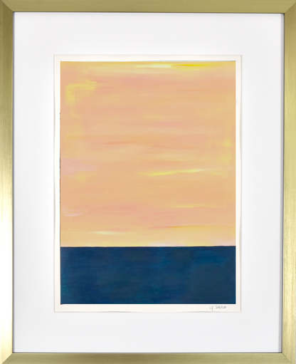 Venise œuvre contemporaine abstraite de Laure-Anne Sarron
